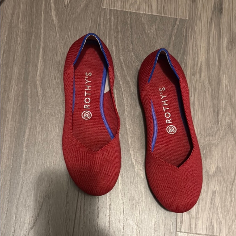 Rothy's Red Flats